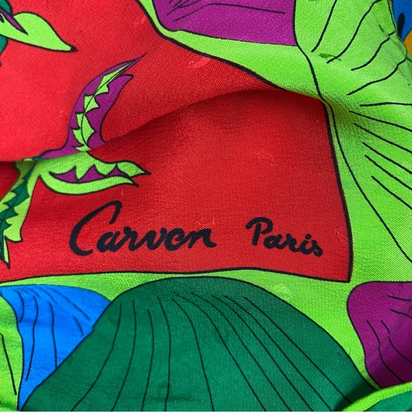 Carvon Paris Silk Scarf - Picture 5 of 7